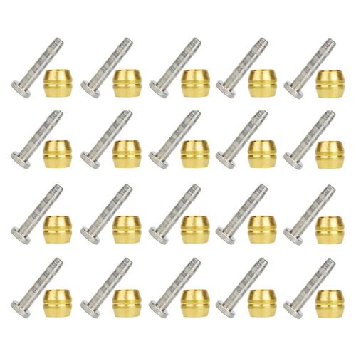 20Pcs Bicycle Brake Olive Brass Connecting Insert Kit for Sh