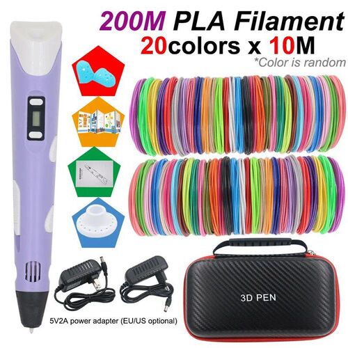 3D Pen For Children 3D Drawing Printing Pen with LCD Screen
