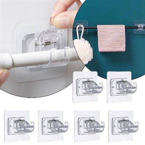 Simple Welding Aluminum Rods Curtain Rod Brackets No
