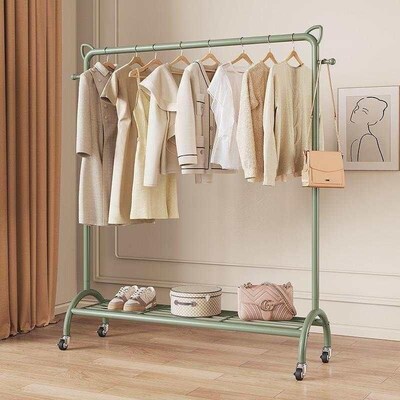 This text describes a type of clothing rack. Heres the tran