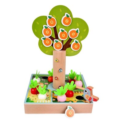 Woodpecker Magnetic Insect Catching Parent Child Interaction
