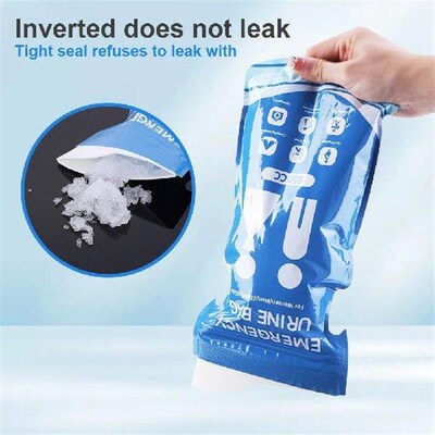 Disposable Urinal Bag Outdoor Emergency Urinate Bags 850ml