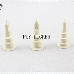 尼龙快速壁虎/石膏板塑料膨胀螺丝/窗帘相框专用 1x32 100个/盒