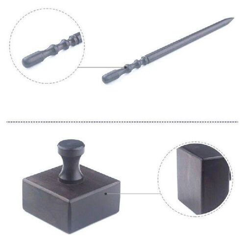 Leather Edge Burnisher Black Wood Edge Slicker Leather