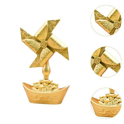 Ingot Sailboat Statue Fine Craftsmanship Centerpiece