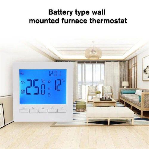 Lcd Display Thermoregulator Programmable Wireless Room