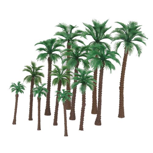 12Pcs Palm HO N Z Artificial Rainforest ama for Projects Mod