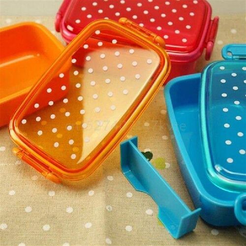 Dot Lunch Box for Children Picnic School Food Storage