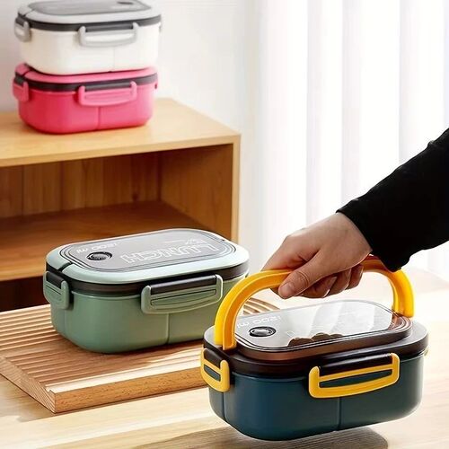 Double Layered Lunch Box Food Container For Kids Portable Co