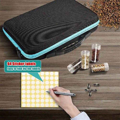 60 Grid Seed Storage Bag Multi Functional Grids Plant Seed