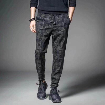 2025 Mens Loose Large Size Korean Style rendy Leg Binding F