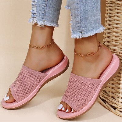 Sandals Women Elastic Force Summer Shoes Women Flat Sandals