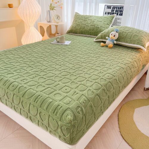 mpressible Tower Fleece Bed ver Single Piece Fleece-lined Th