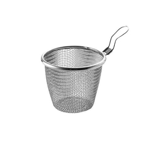 Hot Pot Strainer Fine Mesh Home Use with Hook, Powder Sieve