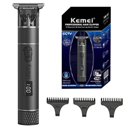 LCD display professional hair trimmer for men electric beard