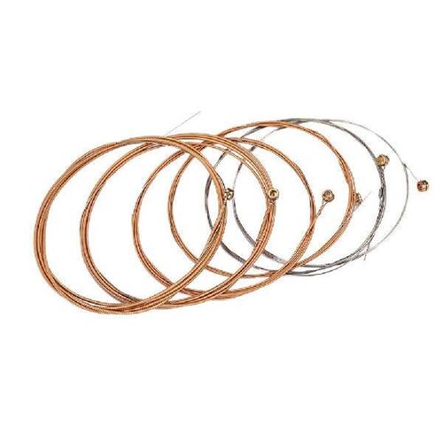 6PCS Gauge Steel Guitar Strings 028mm 038mm 056mm 081mm