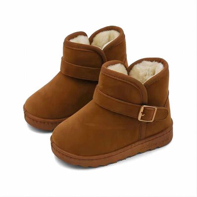 Fashion Children Casual Shoes Baby Boys Girls Snow Boots Kid