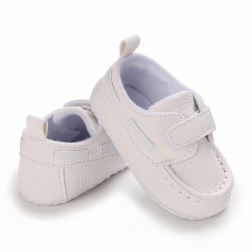 Newborn Baby Prewalker Girls Boys Casual Shoes Leather Non-S