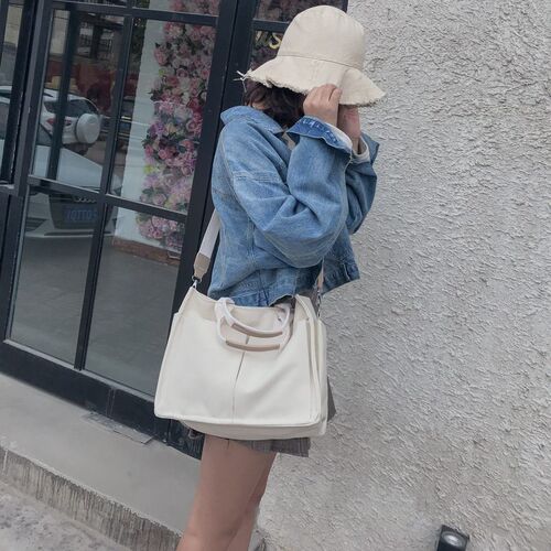 Womens Tote Bag Casual  Large Capacity Shopping Female Cros
