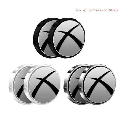 2pcs Blind Spots Mirrors Suction Cup Type 2in Glass Convex
