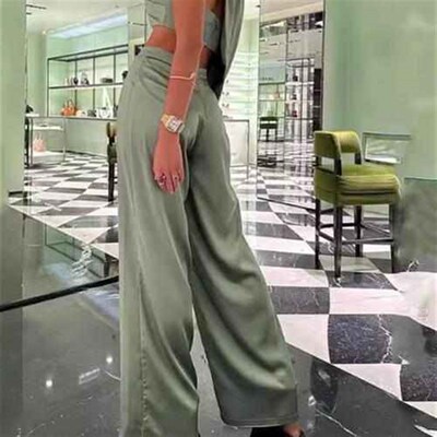 top navel-exposing shoulder elegant suit halter oblique