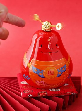 20蛇年生肖创意存钱罐储蓄罐摆件吉祥物送礼品开业年会招财定制