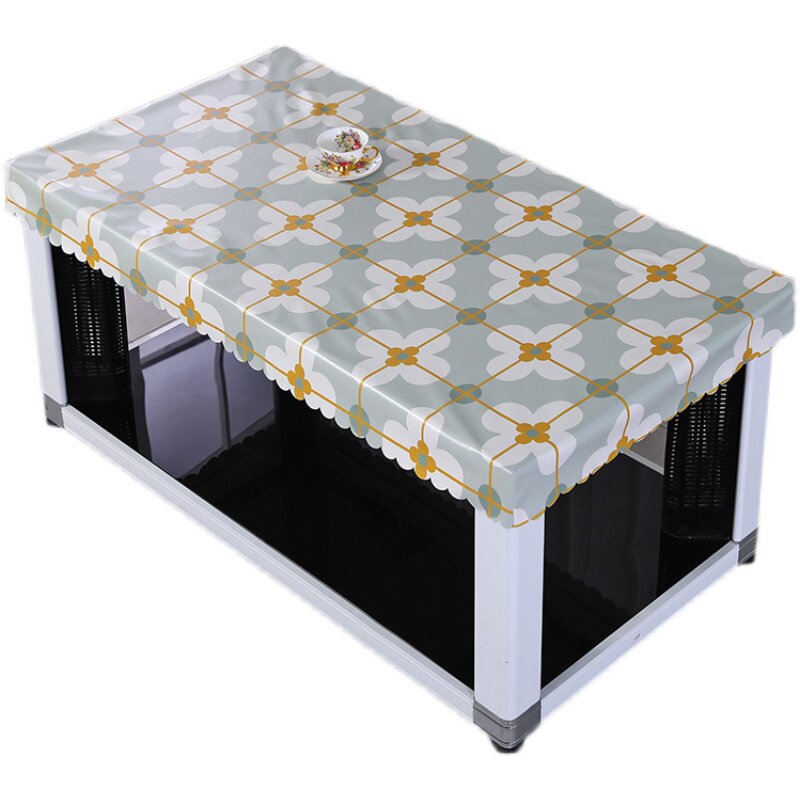 新款长方形电炉罩烤火桌子罩防油防水皮罩欧式茶几桌布免洗防滑,居家布艺,烤火罩,淘宝优惠券,粉丝福利购,淘宝优惠卷