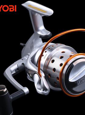 RYOBI鸿旗PROSKYER POWER超大浅线杯远投轮海钓矛鱼锚鱼轮防炸线