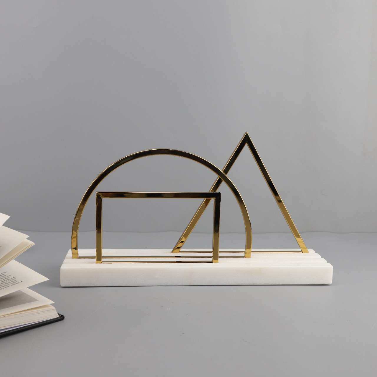 现代简约大理石金属几何立体摆件客厅卧室玄关酒店电视柜家居饰品,3C数码配件,其它配件,淘宝优惠券,粉丝福利购,淘宝优惠卷