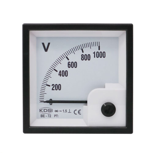KDSI指针式电压表BE-72 AC1000V整流式 交流显示电表