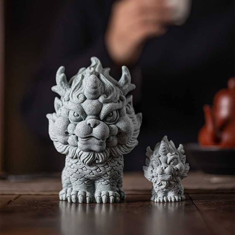 国潮风瑞兽麒麟茶宠茶玩摆件可养家居客厅茶桌茶台造景装饰送礼品,家居饰品,装饰摆件,淘宝优惠券,粉丝福利购,淘宝优惠卷