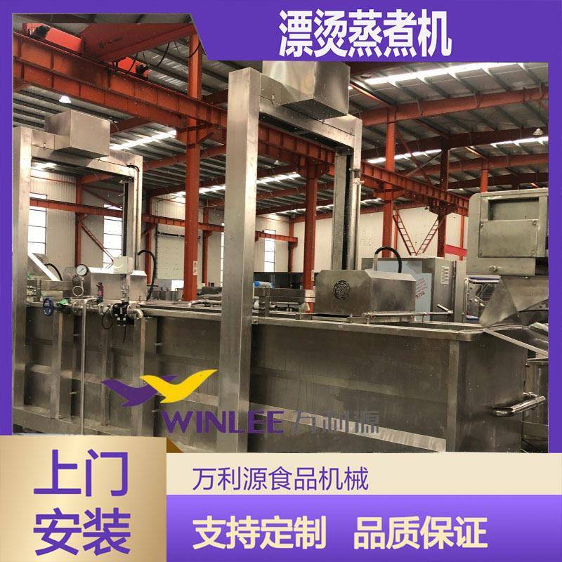 全自动米线软化机米粉面条漂烫机商用食品蒸煮预煮设备