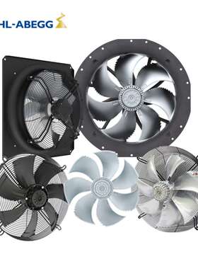 FF063-6EQ.4I.A5R2 Ziehl-Abegg 230V 520W 2.5A 890RPM 轴流风机