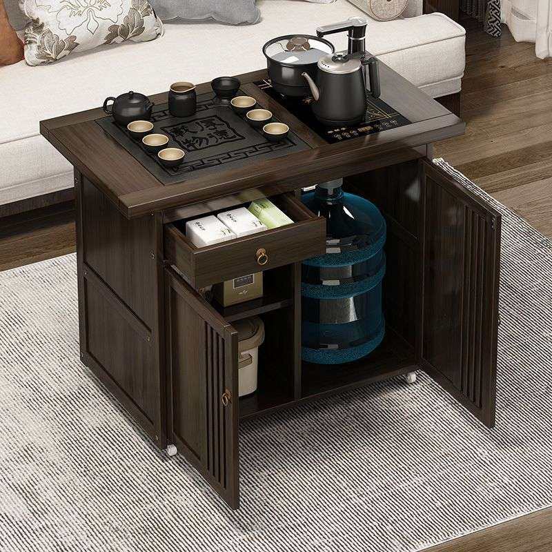 移动茶桌小茶台家用沙发边几非实木茶几茶具套装烧水壶一体茶水柜,3C数码配件,其它配件,淘宝优惠券,粉丝福利购,淘宝优惠卷