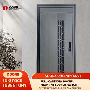 OP甲级10公分进户门家用入户门室内房间子母单门OPM7门中门