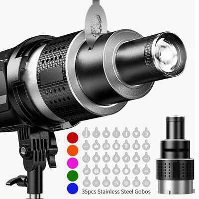 Bowens Mount Flash Snoot Conical Lens Video Artist Modelling