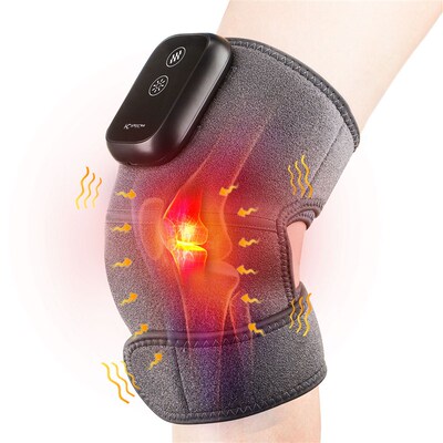 Electric Heating Vibration Knee Therapy Massage For Arthriti