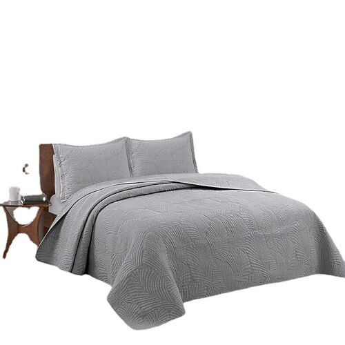 Solid Color Bed ver Cotton Quilt Three-piece Home Textile Am