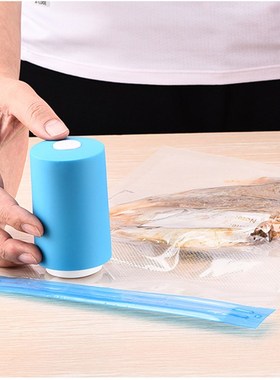 小型智能真空机电泵抽气sous vide慢煮食品保鲜压缩旅行收納袋