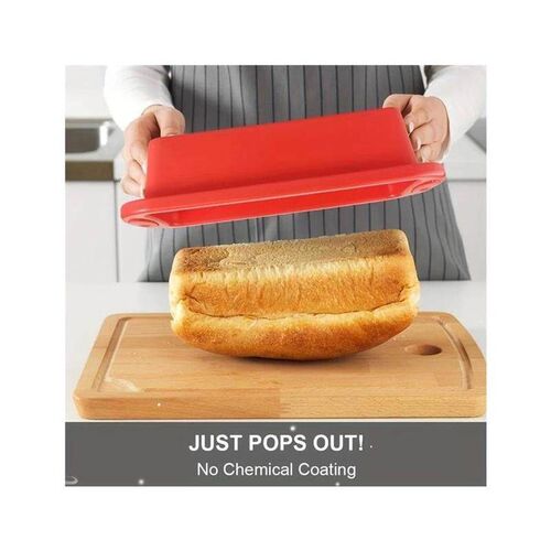1Pc Loaf Pan Silicone Baking Bread Pan Non-Stick Bakeware Ov