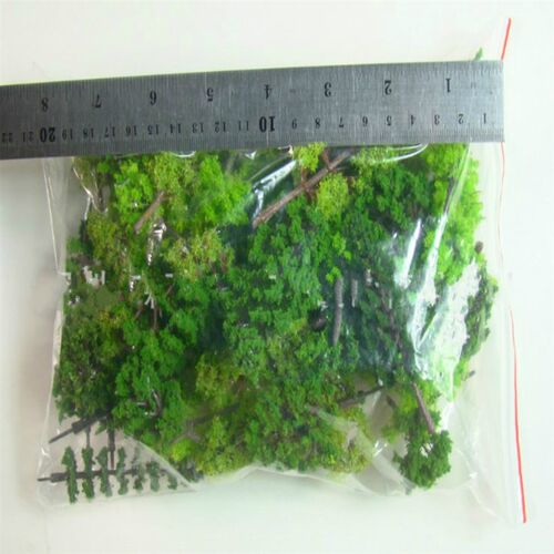30Pcs/Lot Model Green rees Mixed Wire And Plastic Model Land