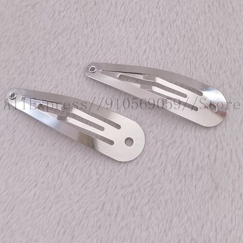 20PCS/Pack NEW Simple silver plated Hair Clips Girls Hairpin