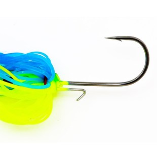 水隼劫鲈复合亮片黑坑鲈鱼专杀胡须老旋转路亚小型假饵黑军鱼狗鱼