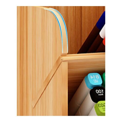 Wooden Multi-function Desktop Pen Holde 5 Layer Desk Organiz