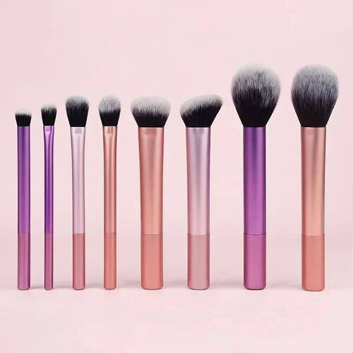 7/8pcs Makeup Brush Kit Soft Synthetic Hair Make Up Brushes