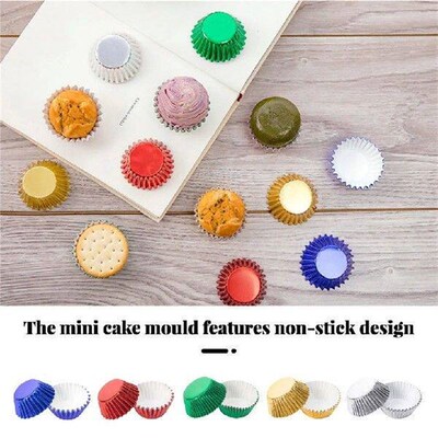 100pack/lot Non-Toxic Cupcake Paper Liners Non-Stick Muffin