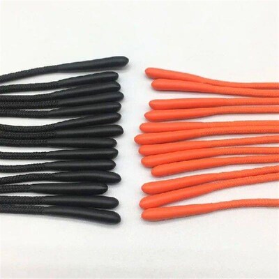 10PCS Simple Zipper Pullers Anti-slip Rope Convenient