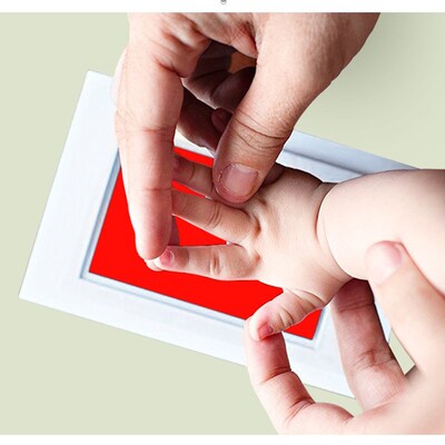 Baby Footprints Safe Non-Toxic Handprint Footprint Imprint I