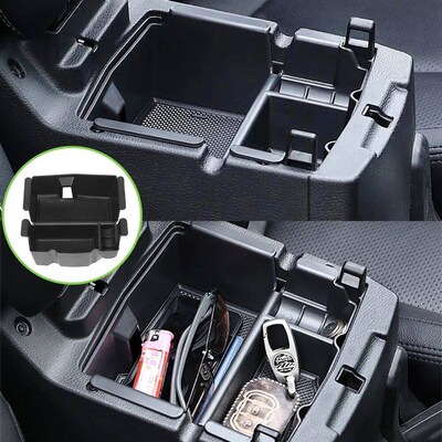 Car Armrest Box Storage Organizer Copilot Grab Tray Stowing