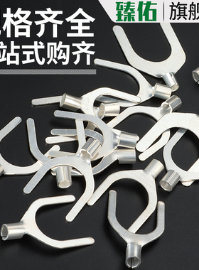 法兰跨接线端子叉型铜鼻子UT/10/1-10//1/1/20/22/2/2/28